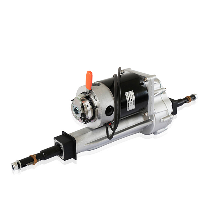 24v 800w Electric transaxle dc motor Electric differential Motor with Brake for go kart axle kit