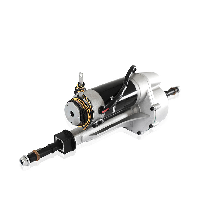 24v 36v 48v customized 800w go kart rear axle kit rear differential axle with driver system for floor cleaning machine