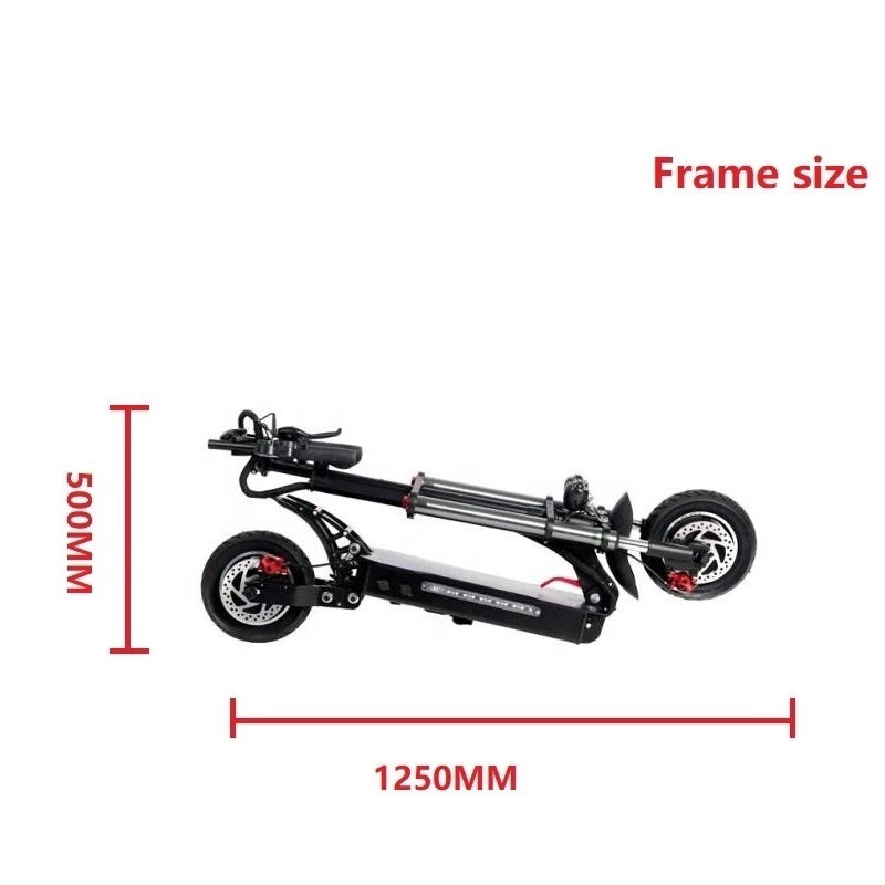 10 inch 11 inch  frame open size 135mm/150mm dual aluminum alloy drive frame electric scooter frame install