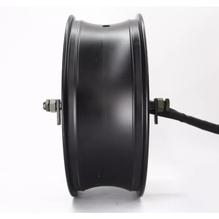 17 inch QS 72v 3000w 5000w 8000w brushless high-power electric motorcycle hub motor