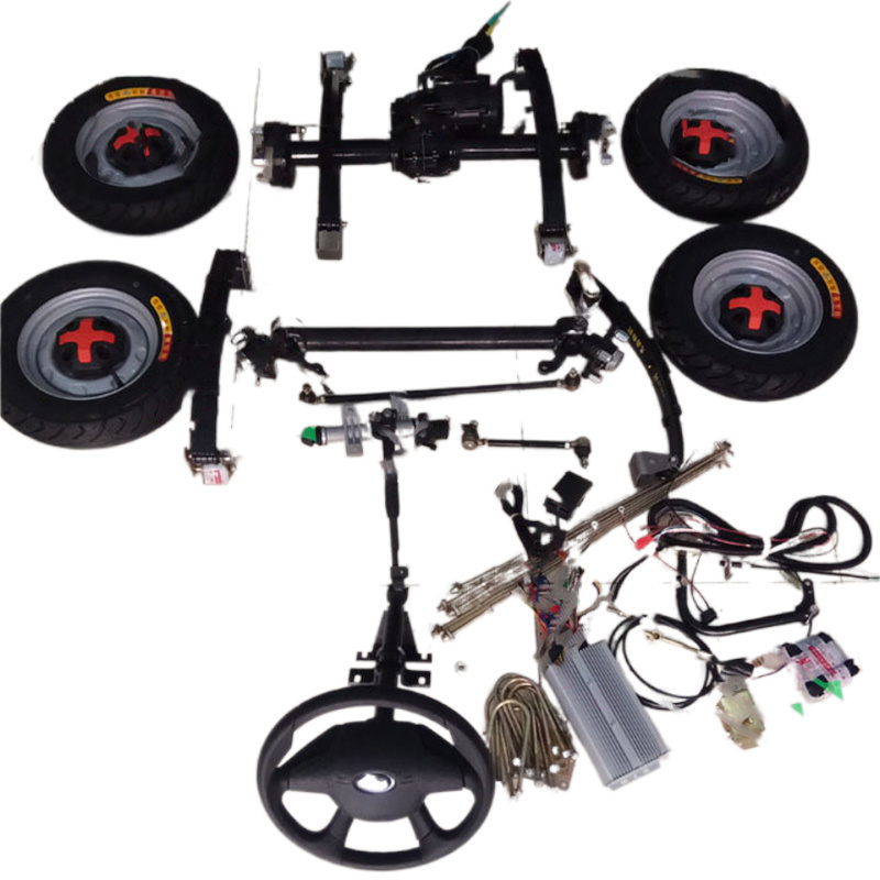 Manufacturer Hand Truck Cart Rear Axle Tricycle Hand Truck Cart Rear Axle