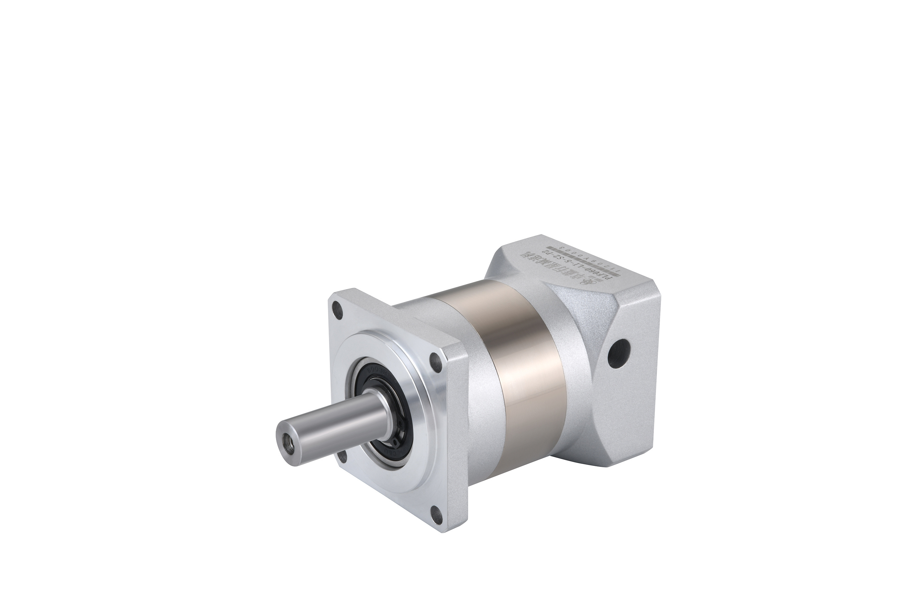 PLF90 Square Flange Output Forward Reverse Spur Planetary Gearbox For Nema34 Servo Motor