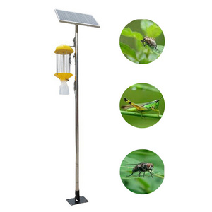 New Product Solar Bug Zapper Insect Killer Light Insect Trap For Indoor Mosquito Repellent Lamp