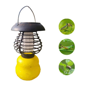 Solar Electric Mosquito Killer Small Lamp Indoor UV Mosquito Killer Lamp Efficient Bug Zapper Light