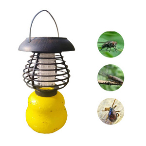 Solar Rechargeable Outdoor Garden Mosquito Fly Pest Bugs Insect Killer Insect Repellent Anti Mosquito Killer Lamp