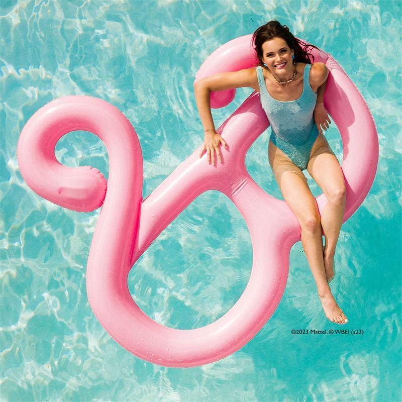 Iconic B Inflatable Pool Float New Summer Inflatable  Pool Accessories Pool Toys Swimming Tubes Rings For Adults