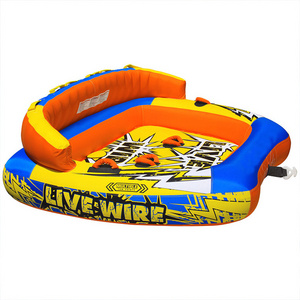 Water Sports Games Towable Snow Sleds Inflatable Towable Boat Tube Ski Tube Sofa Towable Inflatable Water Sport