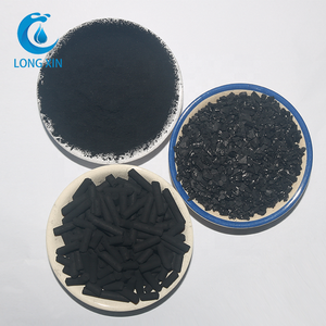 Water Treatment Activated Charcoal Wood Coal Coconut Shell Based pellet columunar Cylinder Powder Granular Activated Carbon