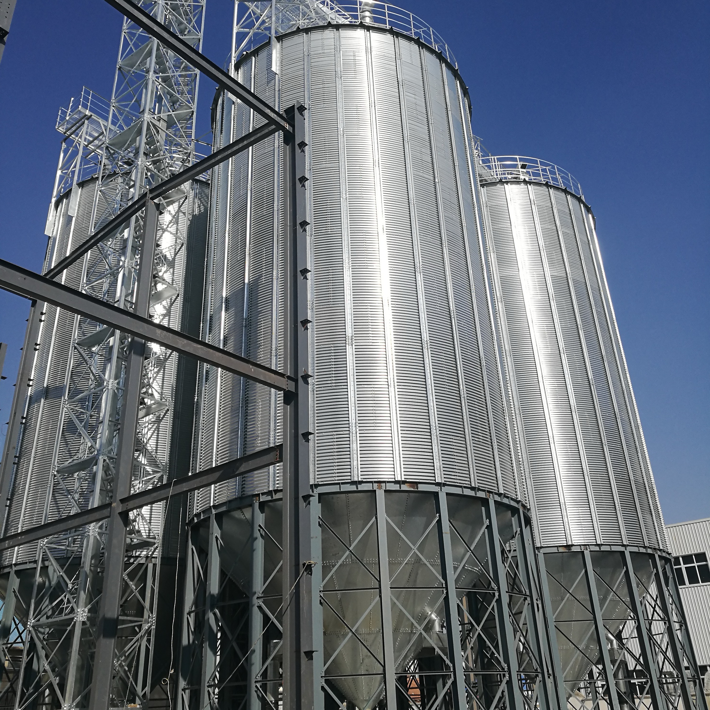 High capacity reliable storage steel silo / thermal insulation silo with good price for sale