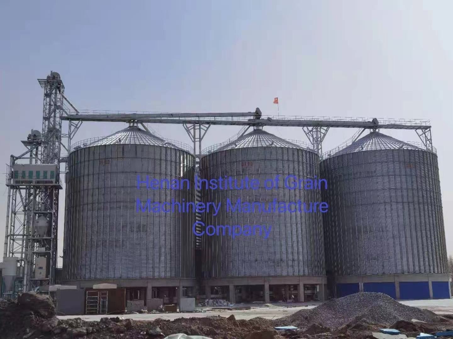 Steel grain storage silos price / small grain silo for sale / silo cost