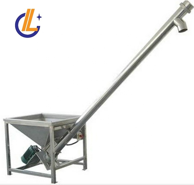 China hot sale stainless steel hopper screw auger conveyor