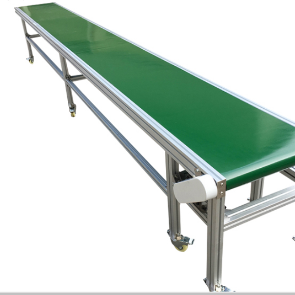 Food grade PVC belt conveyor/simple structure pvc conveyor belt for salt