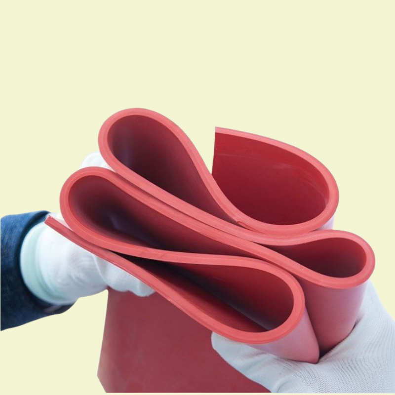 High Quality Anti-slip Shockproof Noiseless  Silicone Rubber Pad Silicone Rubber pad