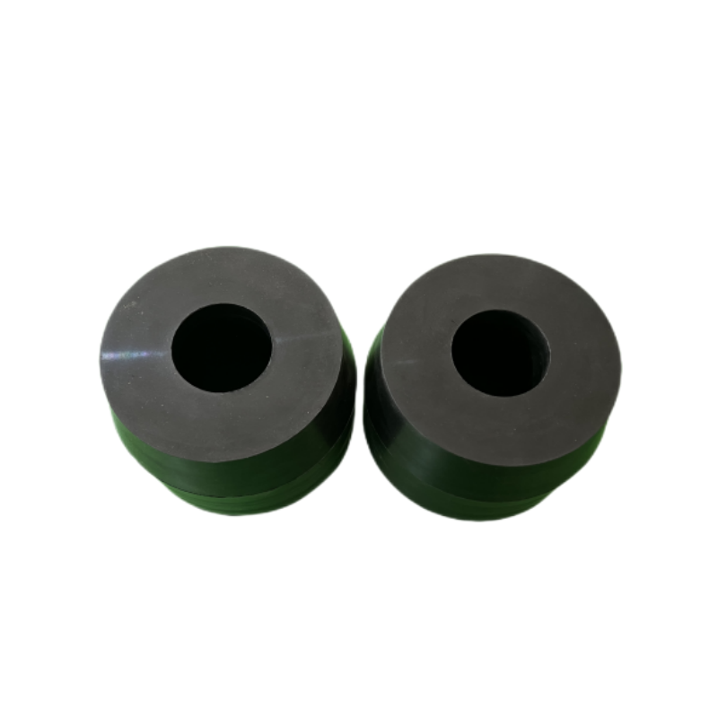 Damping rubber springs and oval rubber pads for vibrating screens