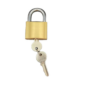 Small cute luggage lock 30mm anti-cutting anti-rust heavy duty brass padlock