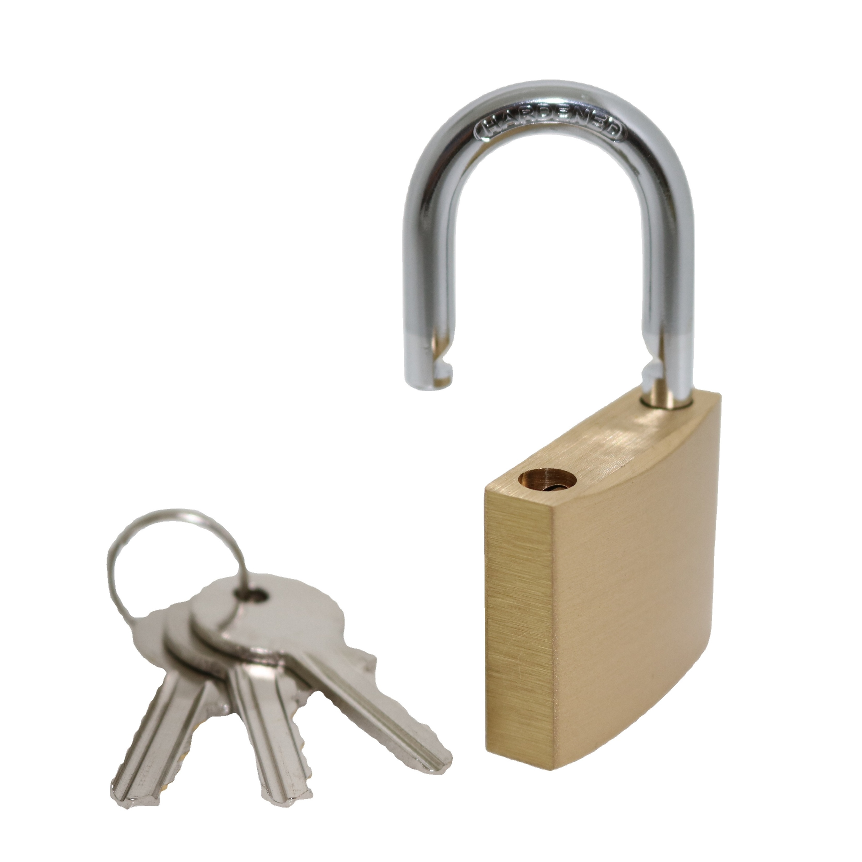 20-70mm Medium type brass padlock high security good quality cheap sample free padlock brass