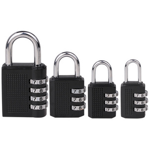 Cheap good quality safety luggage lock small 3 digit 30mm combination padlock