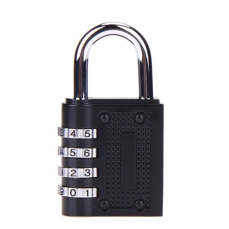 Cheap good quality safety luggage lock small 3 digit 30mm combination padlock