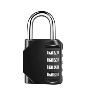 Safety 40mm small luggage padlock zinc alloy anti-rust 4 digit combination lock