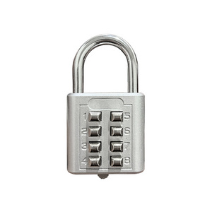 6/8/10 Blind Number Push Button Padlock Keypad Combination Padlock