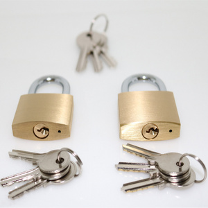 30MM 40MM 50MM 60MM Brass padlock waterproof top security padlock with master key