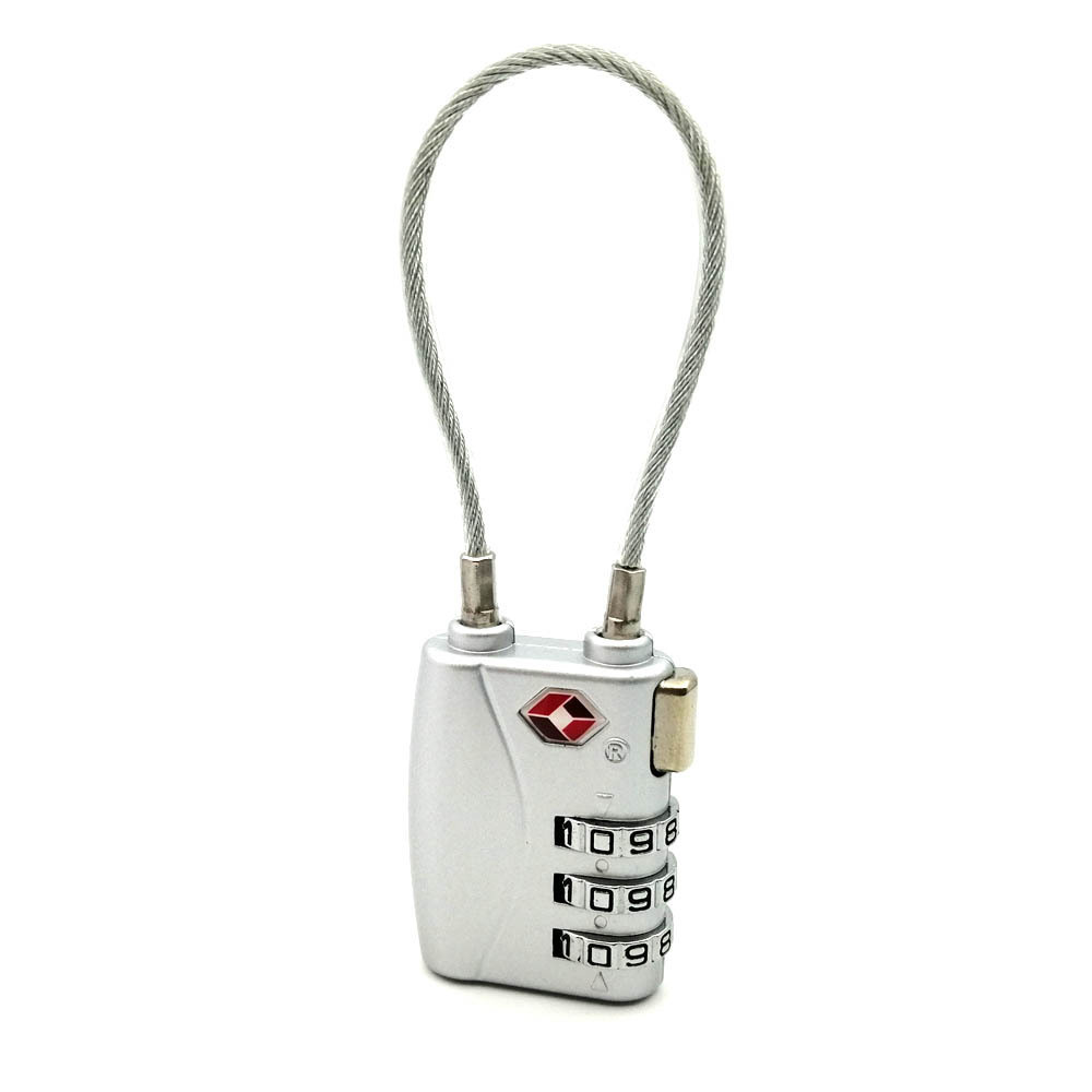 New Design combination 3 digit password lock travel luggage TSA padlock lock