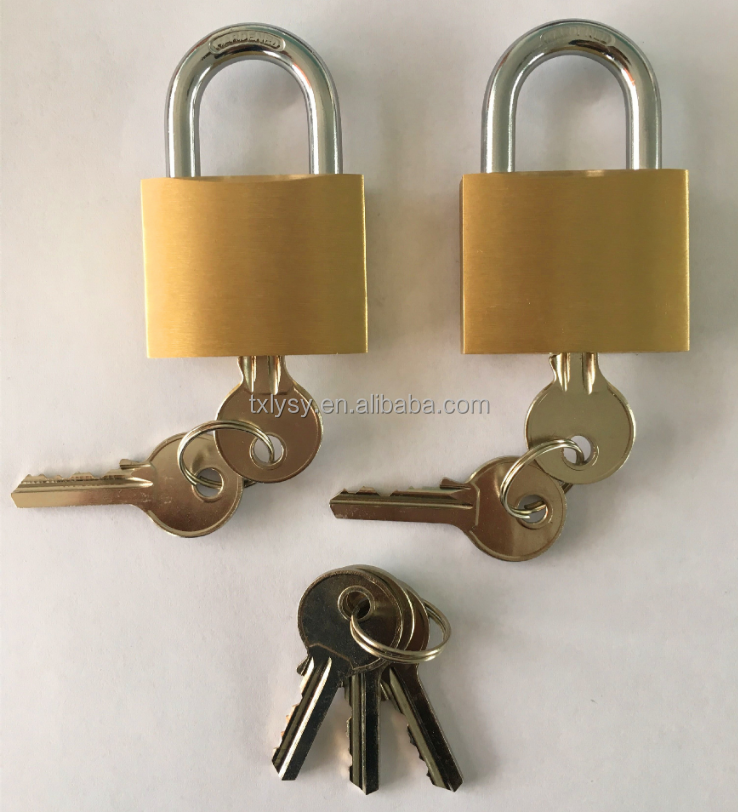 20-70mm Heavy duty door lock good quality cheap high security brass padlock