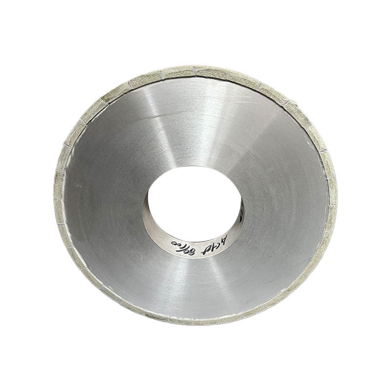 China 100mm 6A2 Cup Vitrified Bond Diamond CBN Sharpening Wheel for CVD PCD PCBN Grinding