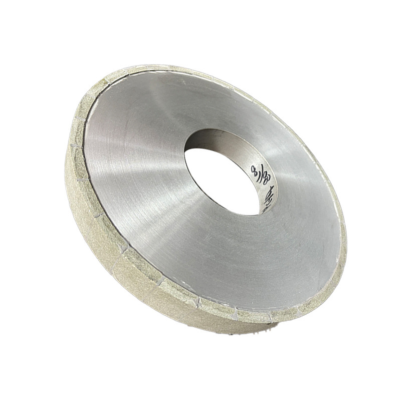 China 100mm 6A2 Cup Vitrified Bond Diamond CBN Sharpening Wheel for CVD PCD PCBN Grinding