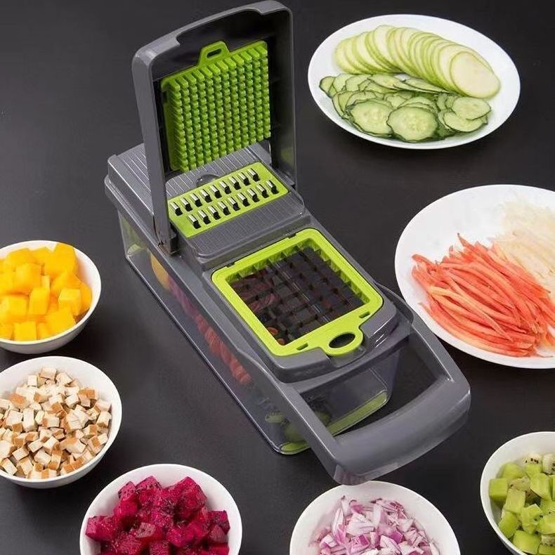 multi functional vegetable chopper steel kitchen slicer food chopper vegetable cutter spiralizer vegetable chopper