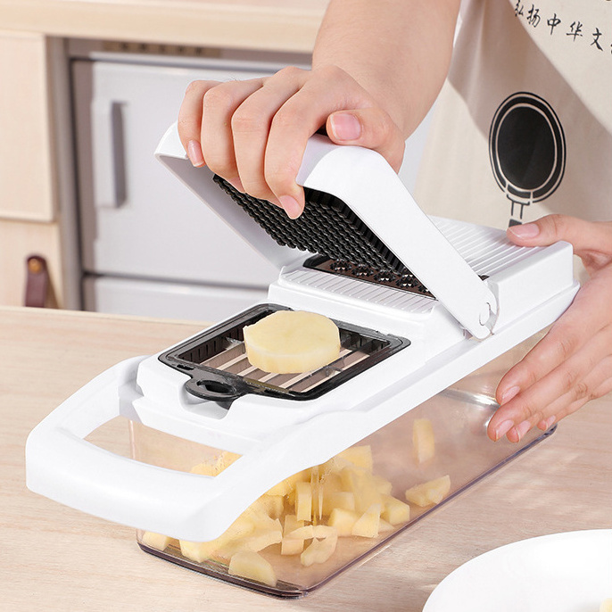 2024 Best kitchen accessories All In 1 Vegetable Chopper slicer cheese grater multifunctional vegetable cube cutter