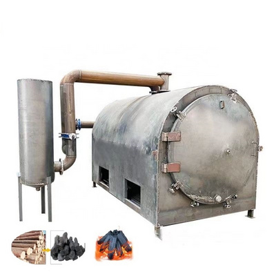 MB Continuous Activated Carbon Rotary Kiln For Making Wood Charcoal Coconut Shell Rice Husk Carbonization Stove