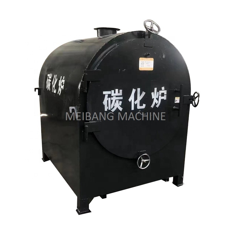 Charcoal Oven Design Energy Saving Wood Charcoal Carbon Furnace Bamboo Sawdust Biochar Making Machine