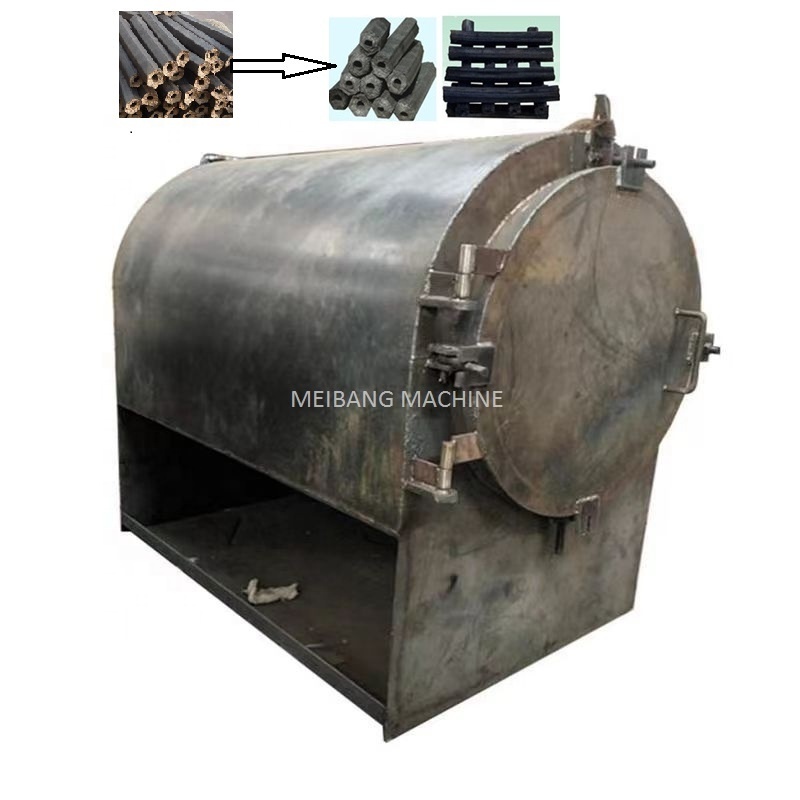 MB Continuous Activated Carbon Rotary Kiln For Making Wood Charcoal Coconut Shell Rice Husk Carbonization Stove