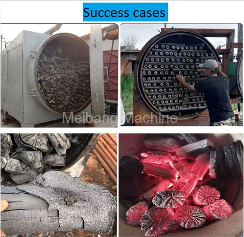 Charcoal Oven Design Energy Saving Wood Charcoal Carbon Furnace Bamboo Sawdust Biochar Making Machine