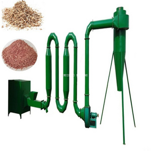 Wood Sawdust Air Flow Dryer Hot Air Piping Drying Machine