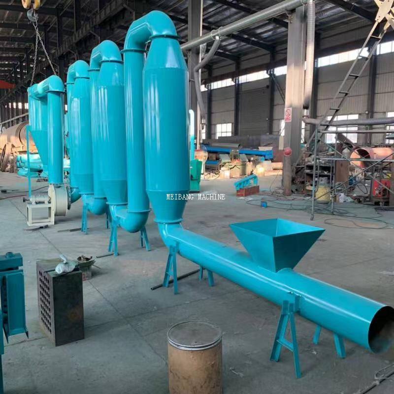 Wood Sawdust Air Flow Dryer Hot Air Piping Drying Machine