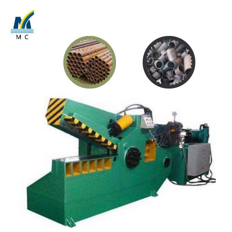 MC alligator small cutting waste manual scrap machinery guillotine shear sheet metal shearing machine