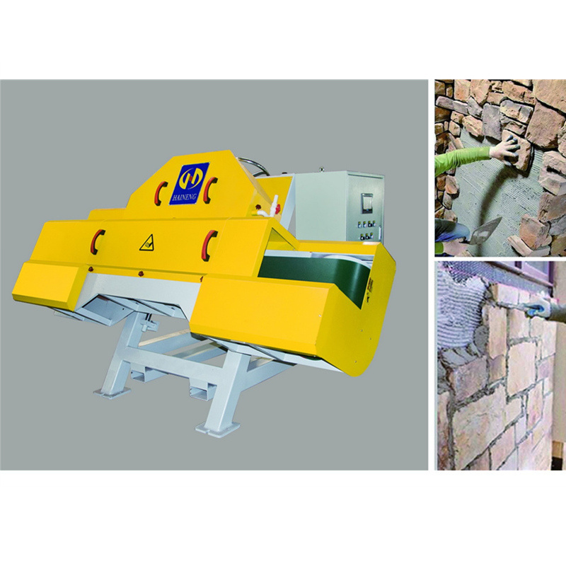 Thin Stone Venee Saw-Stone cutting machine Mighty stone saw Dual blade verneer saw Thin Stone Veneer Saw