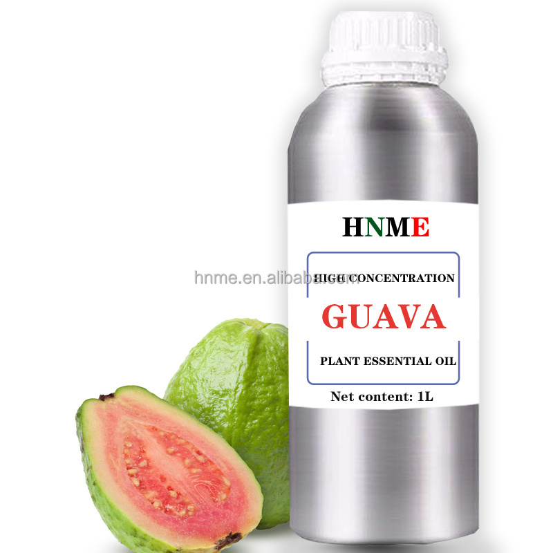 Wholesale Guava concentrated oil raw material 1L aluminum can packaging candle soap reed diffuser humidifier essential oil