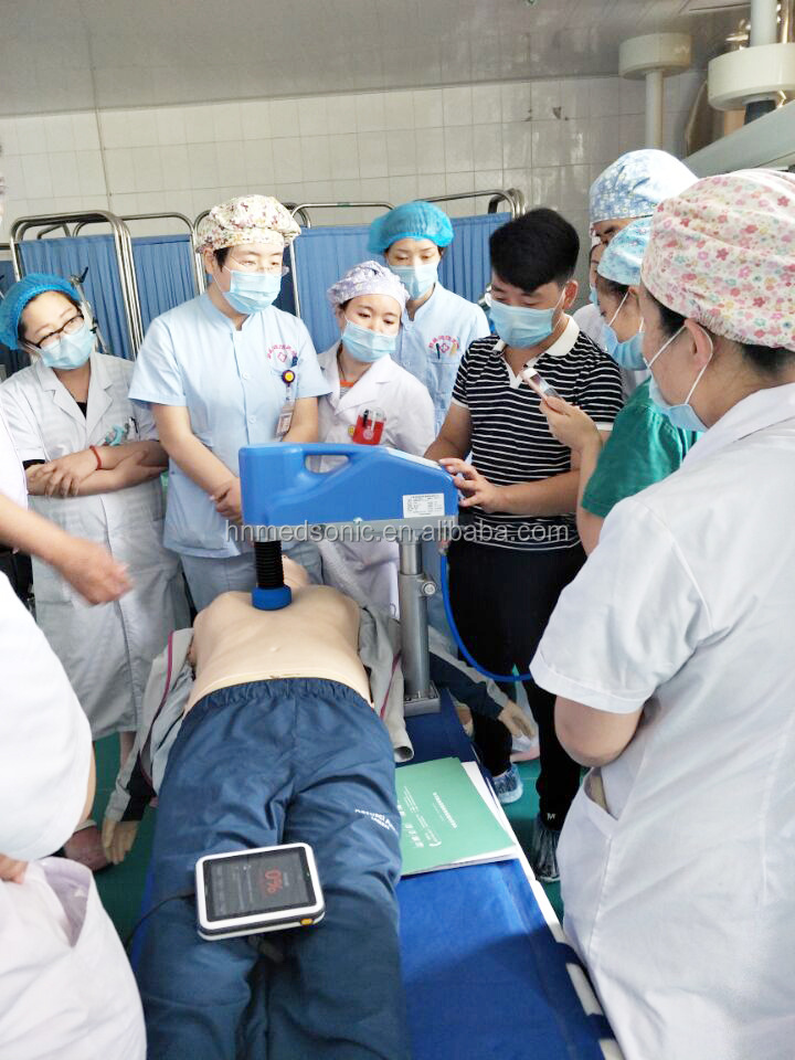 Auto-CPR device with cpr board (no CPR manikins)