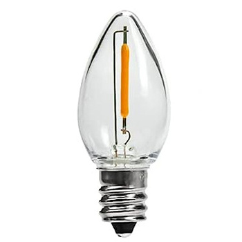 C7 led filament bulb Edison filament led bulb Indoor Decoration led light bulb  E12 small base