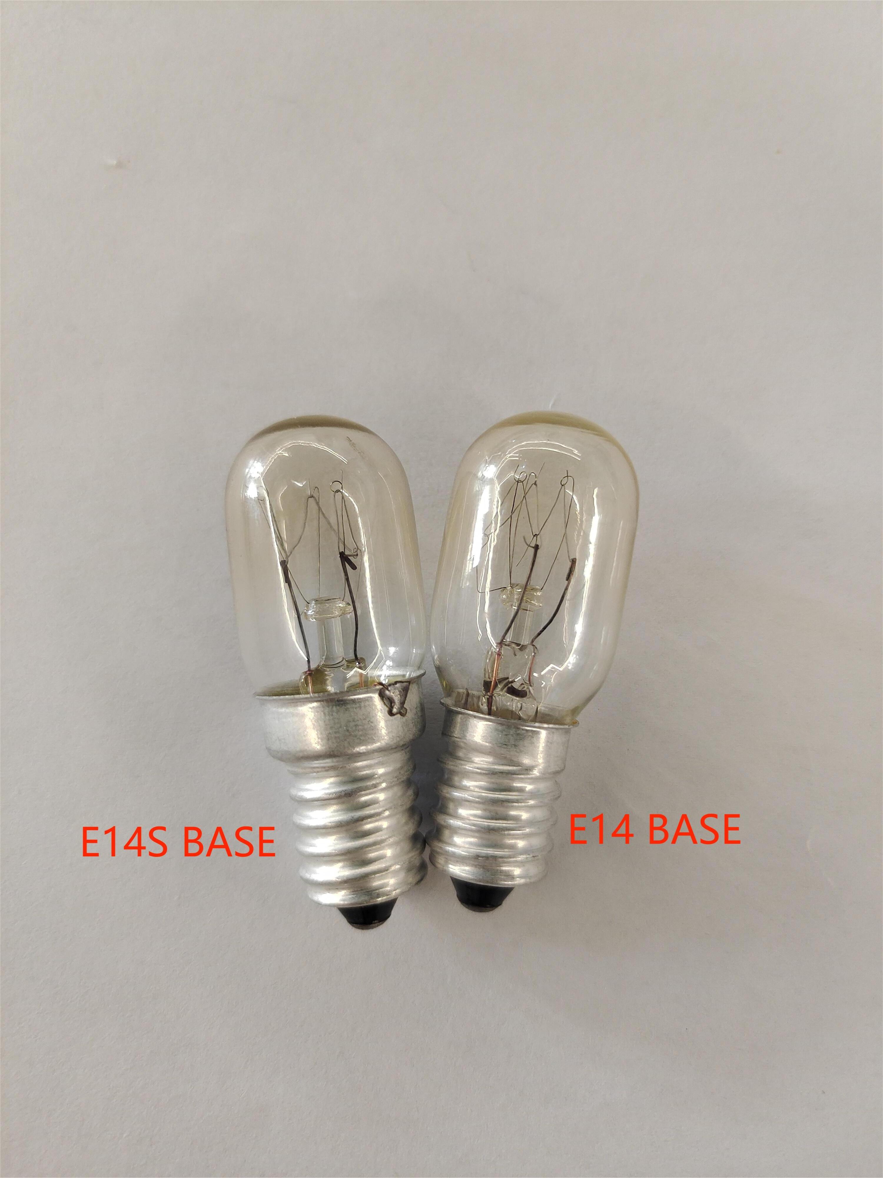 T20 15W E14 SES Small Screw Incandescent light Bulbs  Tubular Appliance Bulb Oven Light Fridge