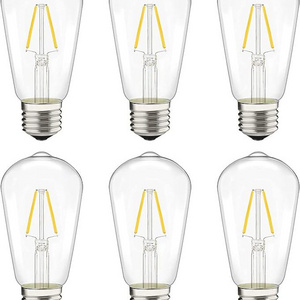 ST58 Edison bulb for restaurant bar home 2w 4w 6w led bulb edison Filament indoor decorative light bulb