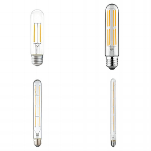 filament led T30 E27 vintage edison light bulb glass decorative T tube led bulb