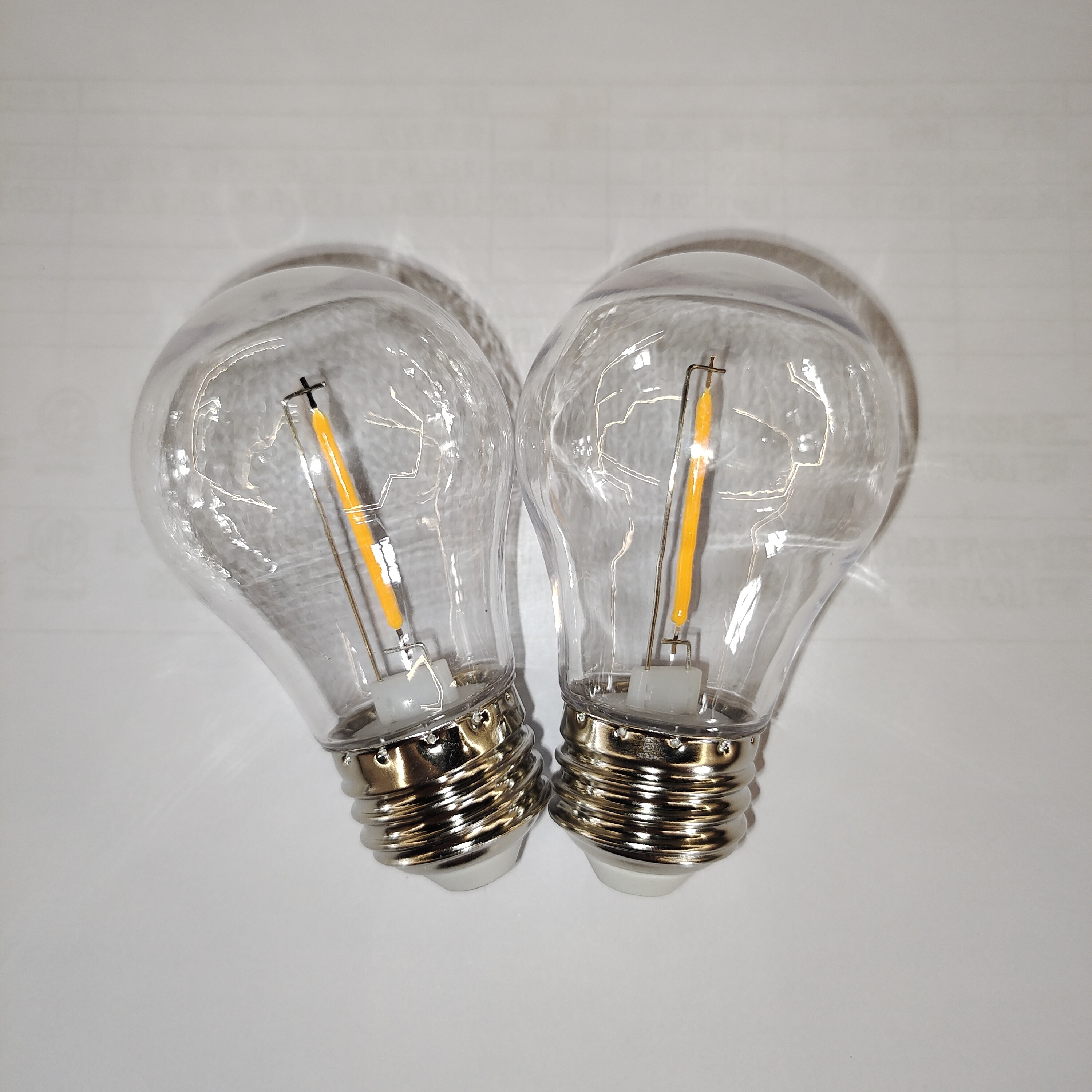 PC shell LED A15 1W filament bulb Incandescent Replacement decorations for String Lights