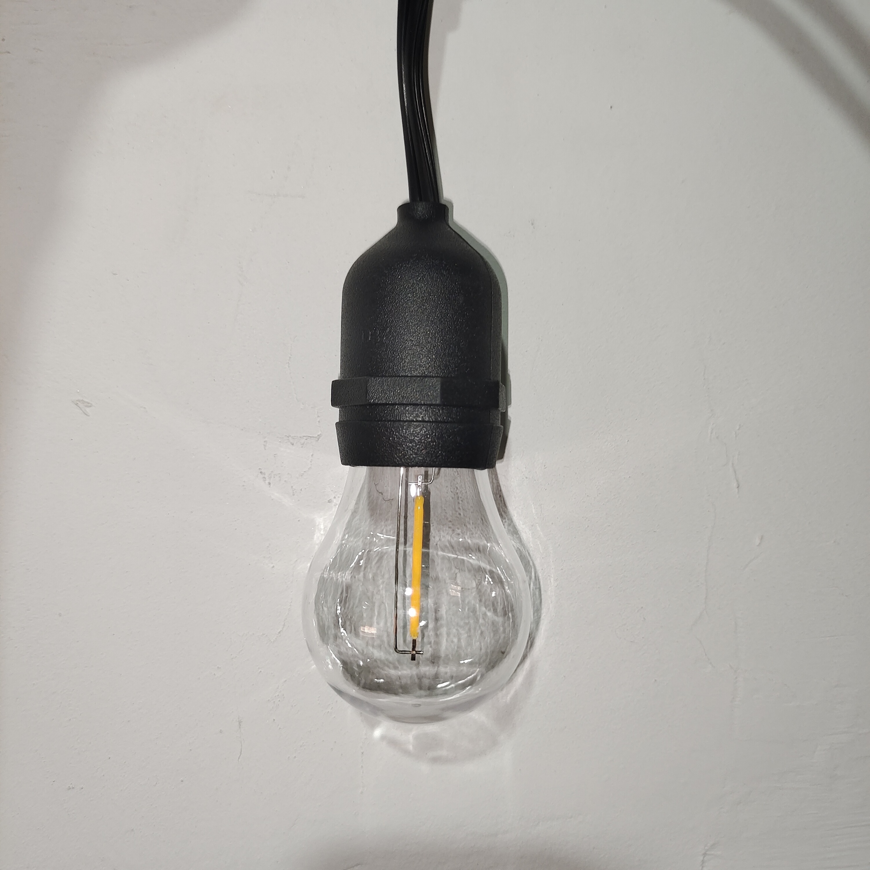 PC shell LED A15 1W filament bulb Incandescent Replacement decorations for String Lights