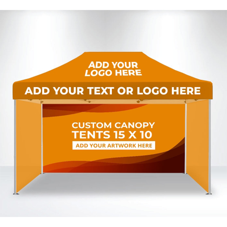 10X15 Custom Steel Waterproof Exhibition Tents Canopy Tent Advertising Pop Up Tents