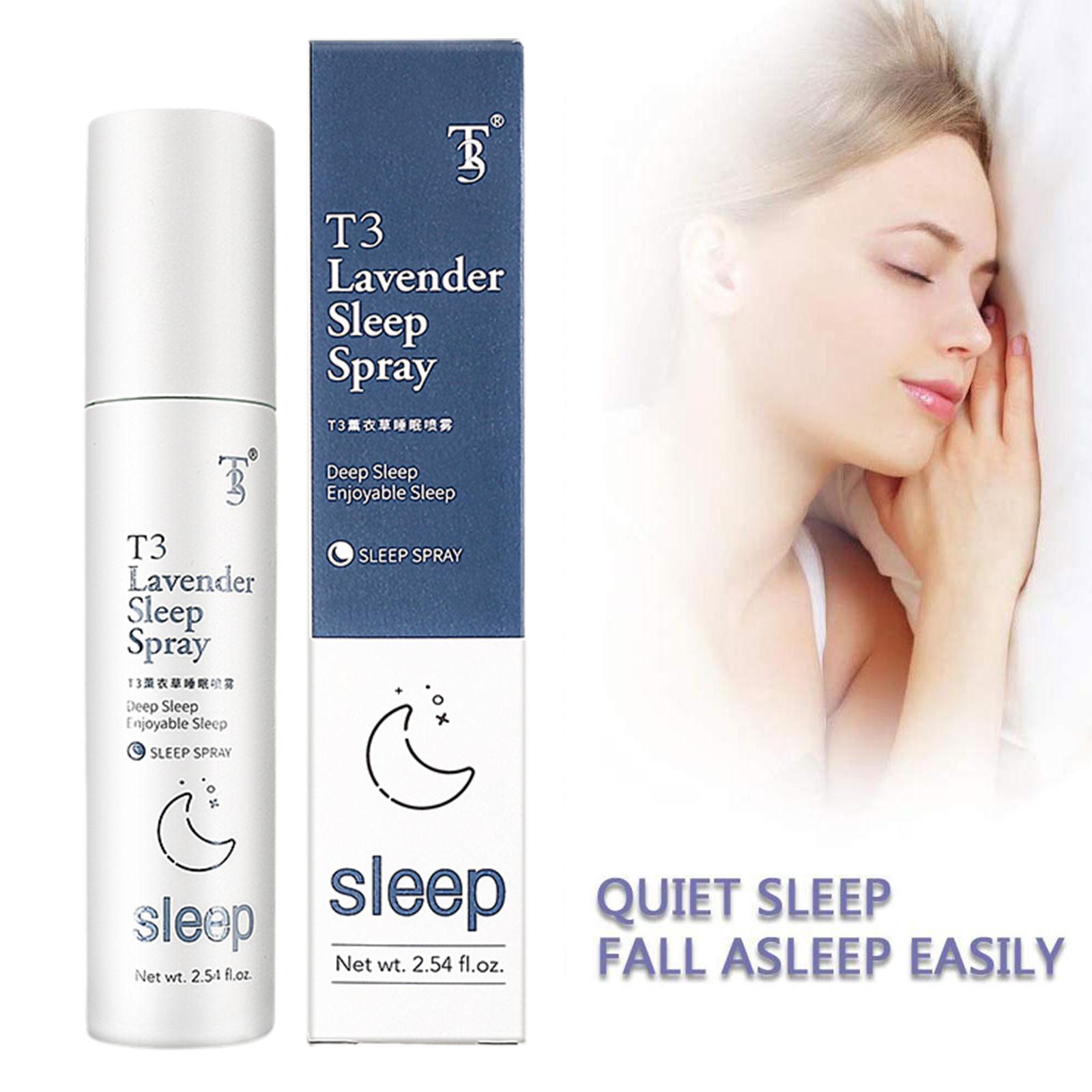 2023 new trending 75ml liquid melatonin improve insomnia sleep aid helping lavender sleep spray