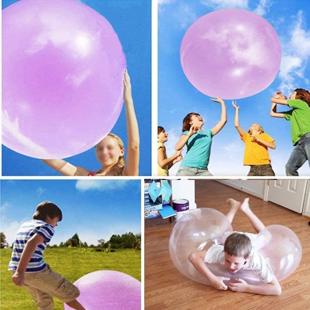 Magic TPR Super Giant Water Bubble Ball for Kids Outdoor Play Game